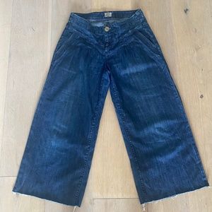 High Rise Wide Leg Culottes